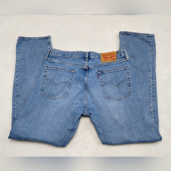 Levi's 501 '93 straight premium button fly big "E" denim jeans men's siz… - Picture 2 of 16